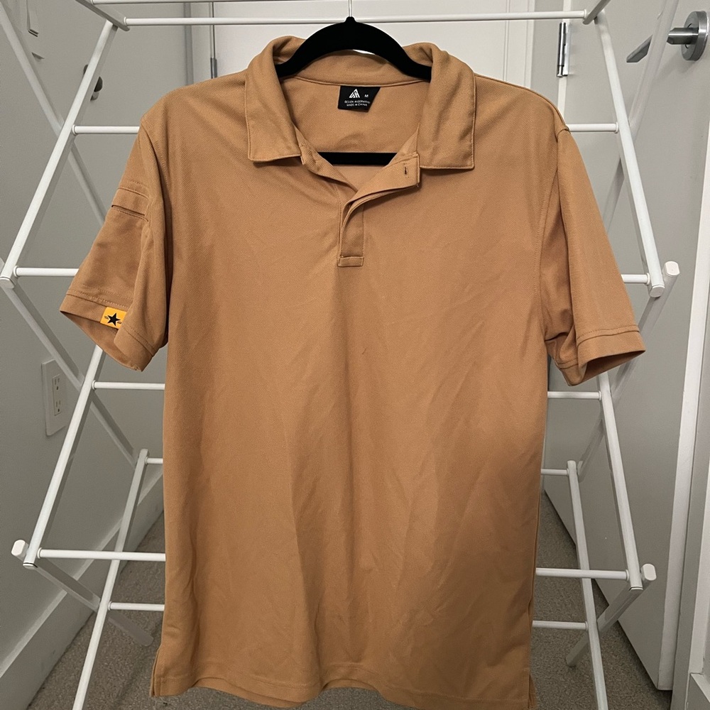 Men's Camel Polo Shirt